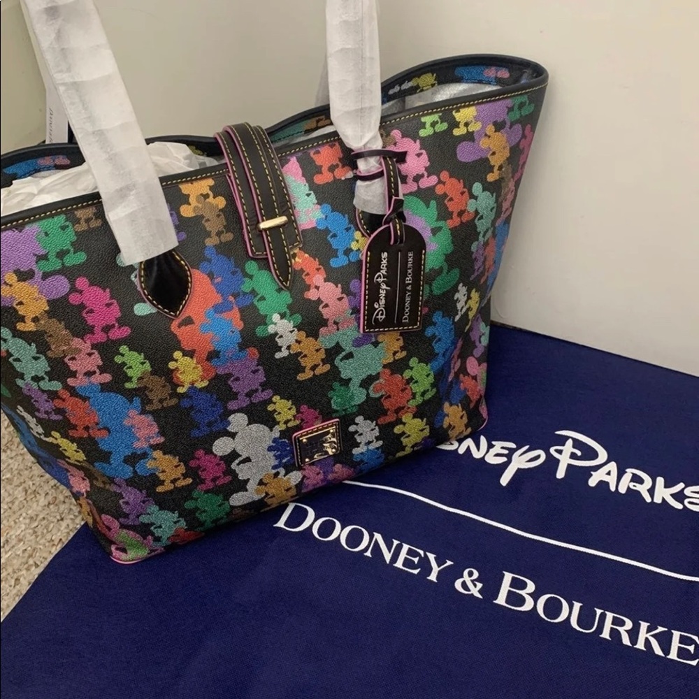 Dooney and Burke 10th Anniversary Mickey Tote